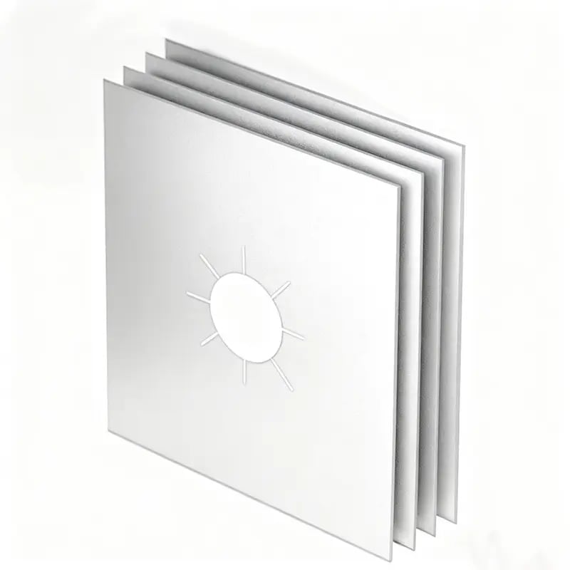 🔥 Last Day 50% OFF –🥘 Reusable Gas Stove Burner Liners♻️ (Set of 4)