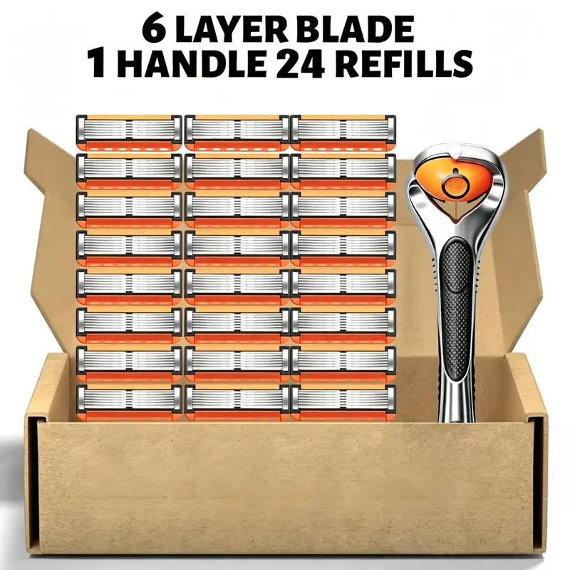 🔥Last Day 49% OFF Men's Razor Blade Set (48PS)