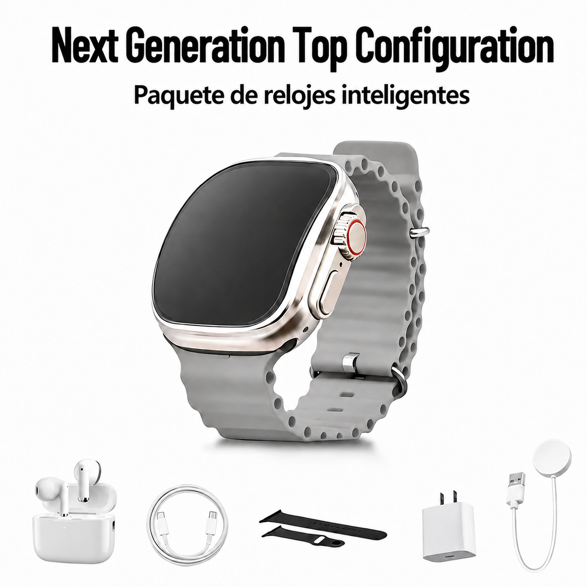 🔥Last Day 50% OFF -🎁 6-in-1 Smartwatch Set