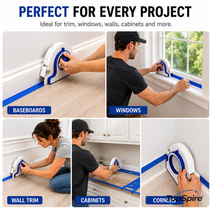 🔥 Last Day 50% OFF –TopSpire®High-efficiency Painter Masking Tape Applicator