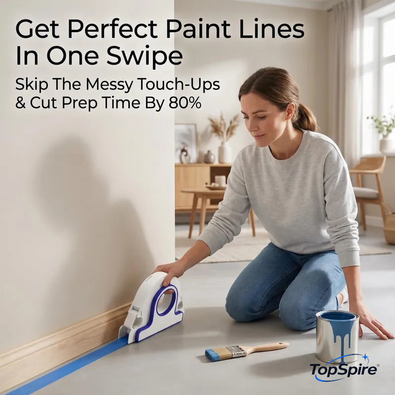 🔥 Last Day 50% OFF –TopSpire®High-efficiency Painter Masking Tape Applicator