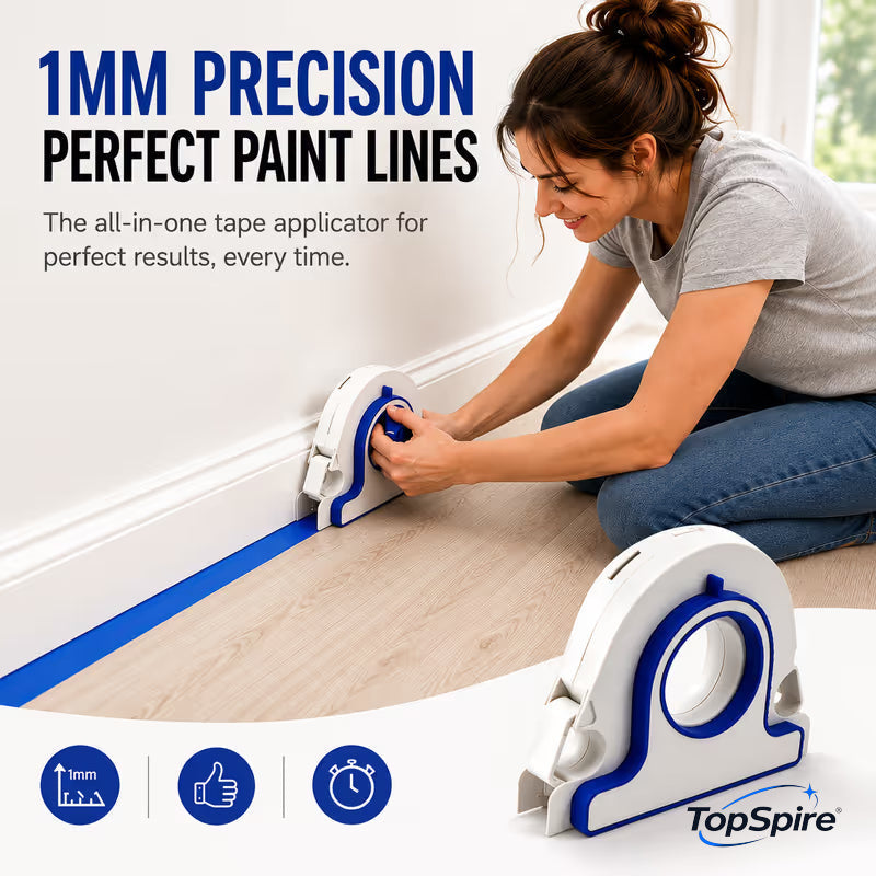 🔥 Last Day 50% OFF –TopSpire®High-efficiency Painter Masking Tape Applicator