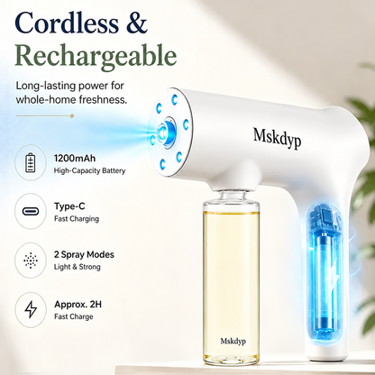 🌿Smart Blue Light Odor Eliminator – Bio-Enzyme Power for Pet Odors, Urine Stains & Fresh Indoor Air