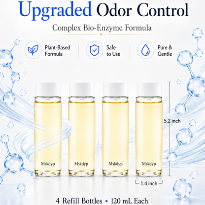 🌿Smart Blue Light Odor Eliminator – Bio-Enzyme Power for Pet Odors, Urine Stains & Fresh Indoor Air