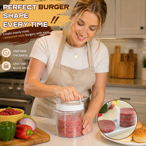 🔥Hot Sales 49% OFF-🍔 Burger Patty Maker for Easy Homemade Burgers