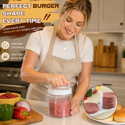 🔥Hot Sales 49% OFF-🍔 Burger Patty Maker for Easy Homemade Burgers