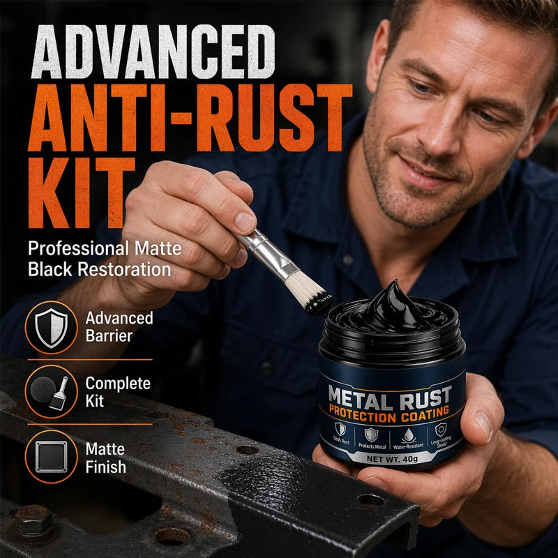 🔥Hot Sale -49% OFF PremiumMetal Rust Protection Paste restoresrusty gates, rai