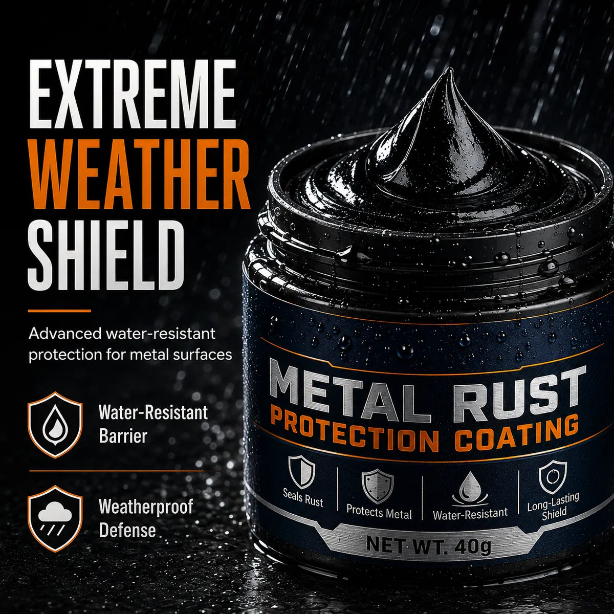 🔥Hot Sale -49% OFF PremiumMetal Rust Protection Paste restoresrusty gates, rai