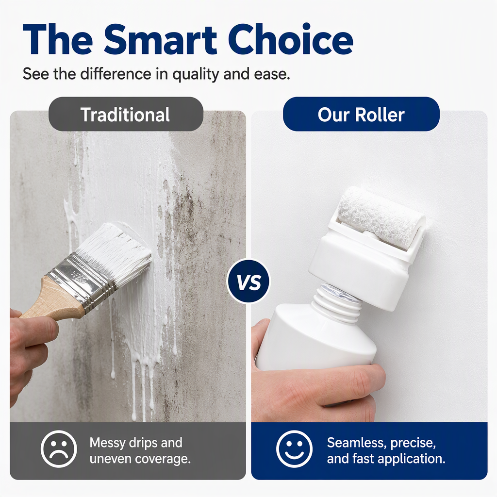 🔥 Last Day 50% OFF + Buy 2 Get 1 FREE — Wall Repair Roller