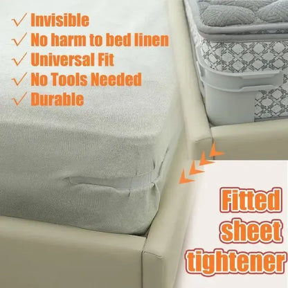 🔥 Last Day 50% OFF –🌟🛌4-Pack Heavy Duty Bed Sheet Clips