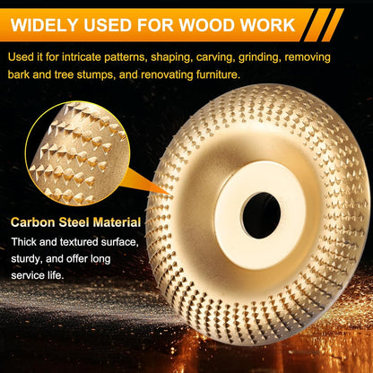 🔥 Last Day 50% OFF–3PCS Wood Carving Disc Set