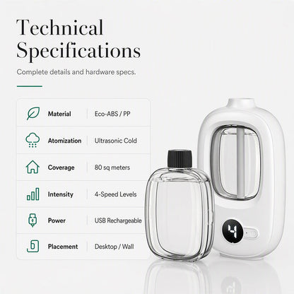 🔥 Last Day 50% OFF –Smart Scent Diffuser for Everyday Spaces