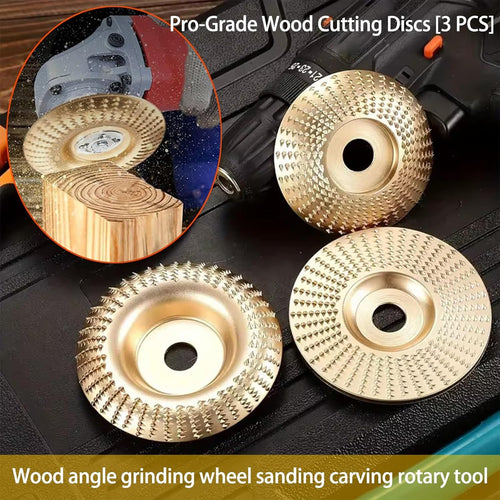 🔥 Last Day 50% OFF–3PCS Wood Carving Disc Set