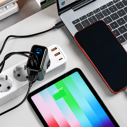 🔥Last Day 50% OFF -⚡ 65W GaN Fast Charger | Smart Animated AI Display 🖥️