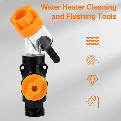 🔥Last Day 50% OFF -💧 Chemical-Free Water Heater Cleaning Kit – Flush Sediment & Restore Hot Water Flow 🔧