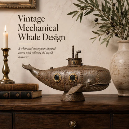 🔥 Last Day 50% OFF –🐳Vintage Mechanical Whale Sculpture