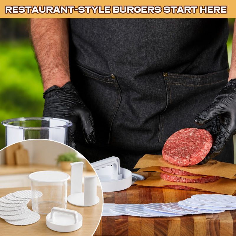 🔥Hot Sales 49% OFF-🍔 Burger Patty Maker for Easy Homemade Burgers