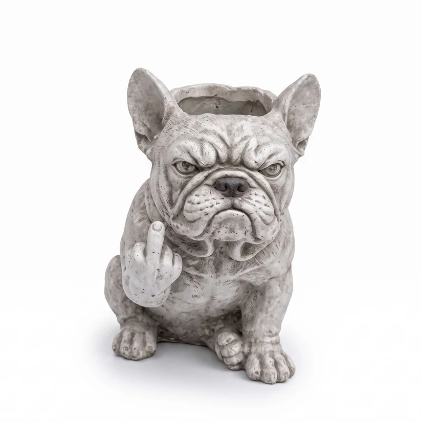 🔥 Last Day 50% OFF – 😂Funny Animal Attitude Planter