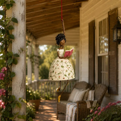 🔥 Last Day 50% OFF –🌈Whimsical Dancing Lady Hanging Ornament
