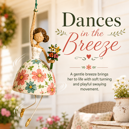 🔥 Last Day 50% OFF –🌈Whimsical Dancing Lady Hanging Ornament