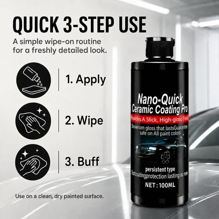 🔥 Last Day 50% OFF–Hydrophobic Nano Ceramic Coating agent