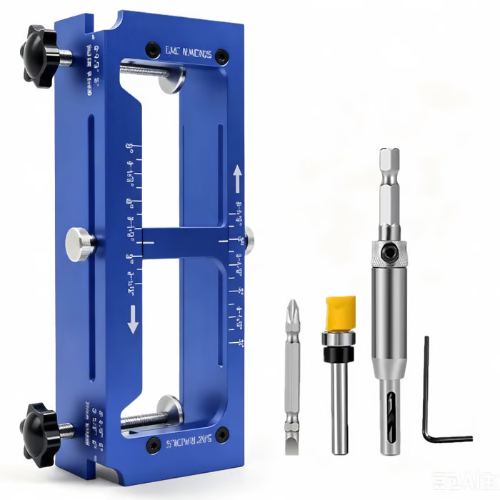 🔥Last Day 49% OFF - 🚪 Door Hinge Cut Out Tool for Door & Cabinet Hinges