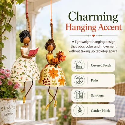 🔥 Last Day 50% OFF –🌈Whimsical Dancing Lady Hanging Ornament