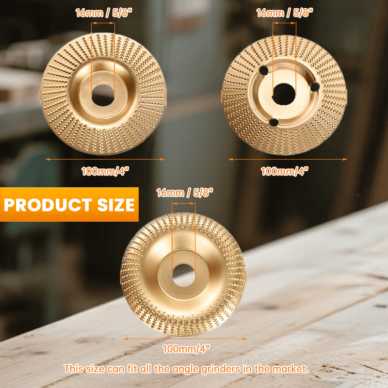 🔥 Last Day 50% OFF–3PCS Wood Carving Disc Set