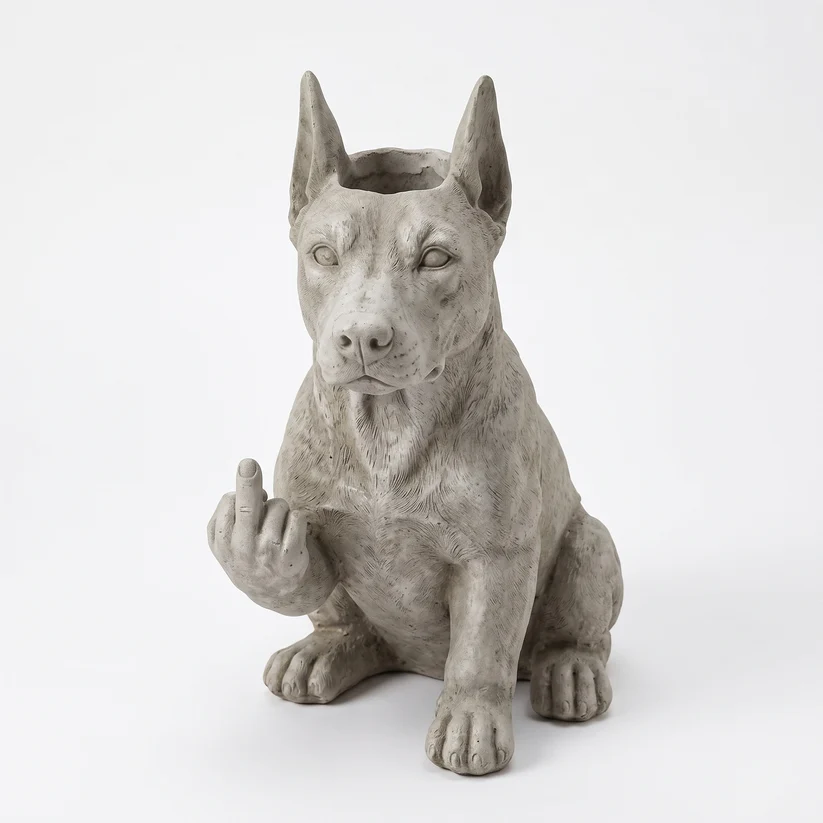 🔥 Last Day 50% OFF – 😂Funny Animal Attitude Planter