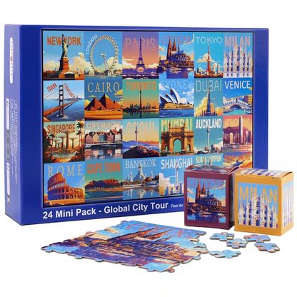 🔥Last Day 49% OFF - 🏞️🧩National Parks Advent Calendar | 🏙️🎁 A Holiday Countdown Full of Travel Dreams