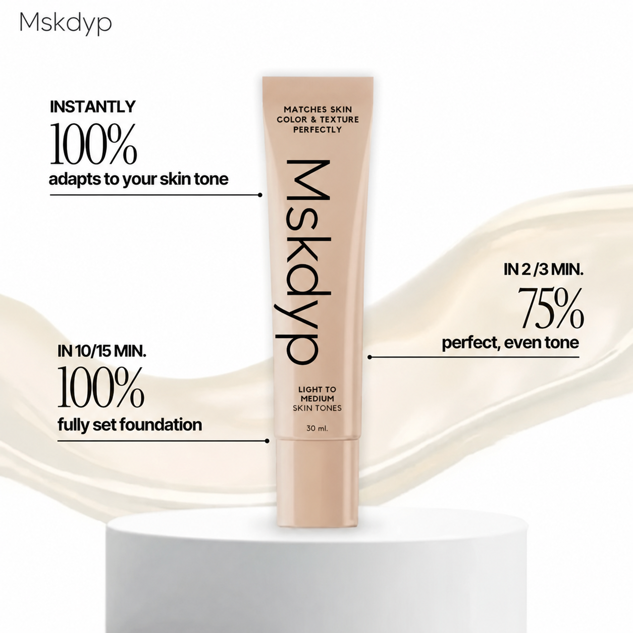 Mskdyp - Color Changing Foundation
