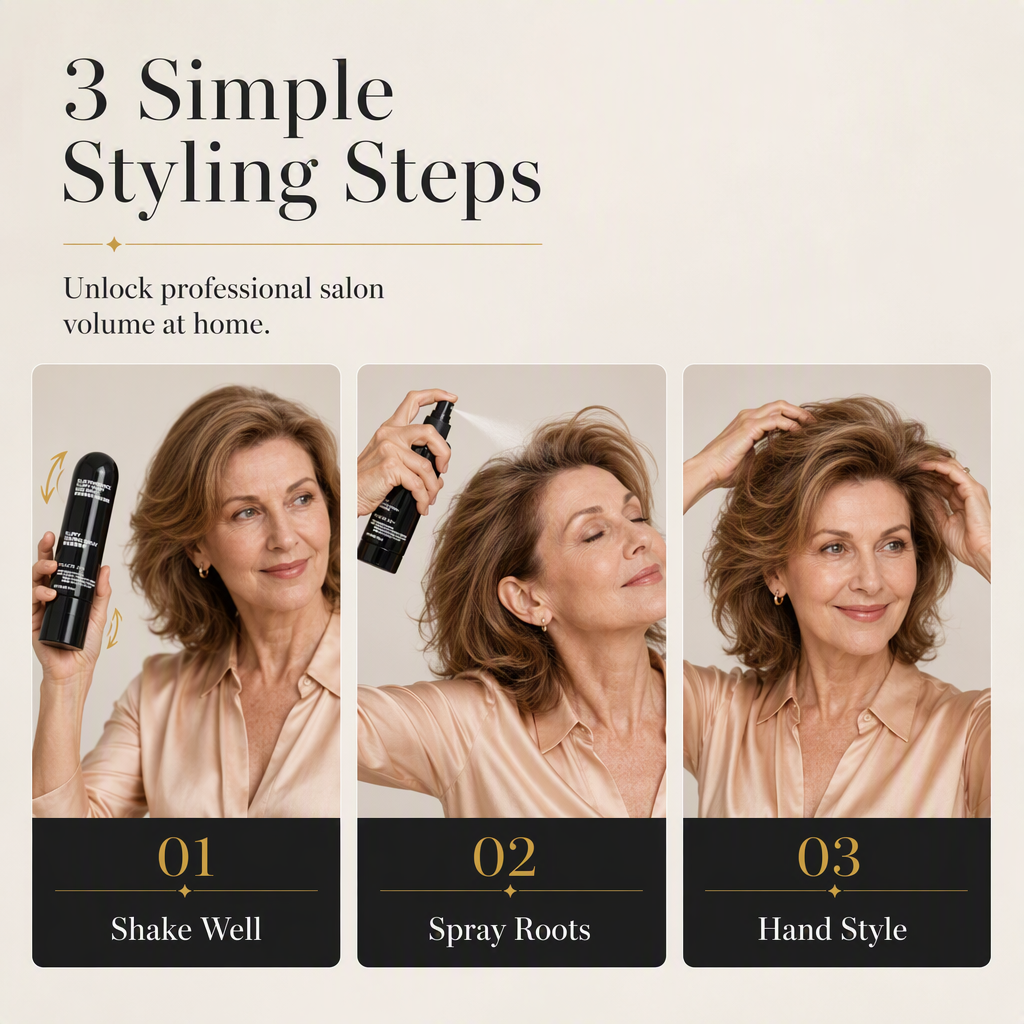 🔥 Last Day–50% Off! 👩Root Lift Volumizing Spray
