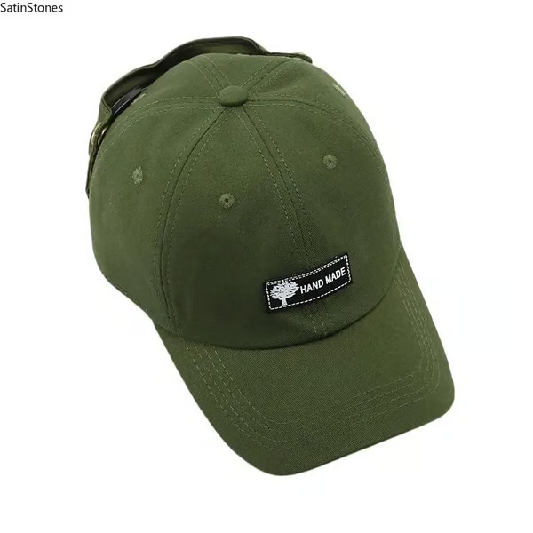 🧢 Detachable Goggle Pilot Cap — Vintage Washed Cotton Streetwear 😎