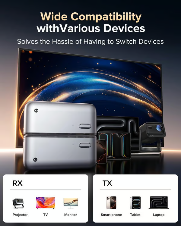 🔥Last Day 55% OFF - Wireless HDMI Transmitter and Receiver 1080P HD Streaming Adapter