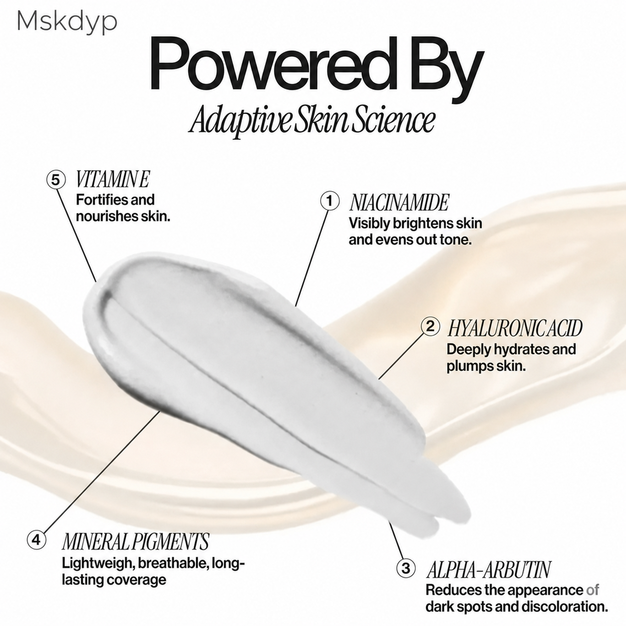 Mskdyp - Color Changing Foundation