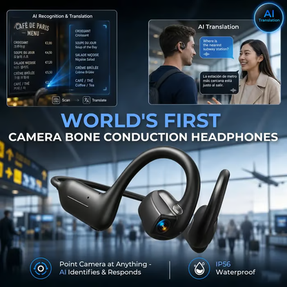 ⚡Hot Sales 49% OFF🎧 E12 Smart Bone Conduction Headphones