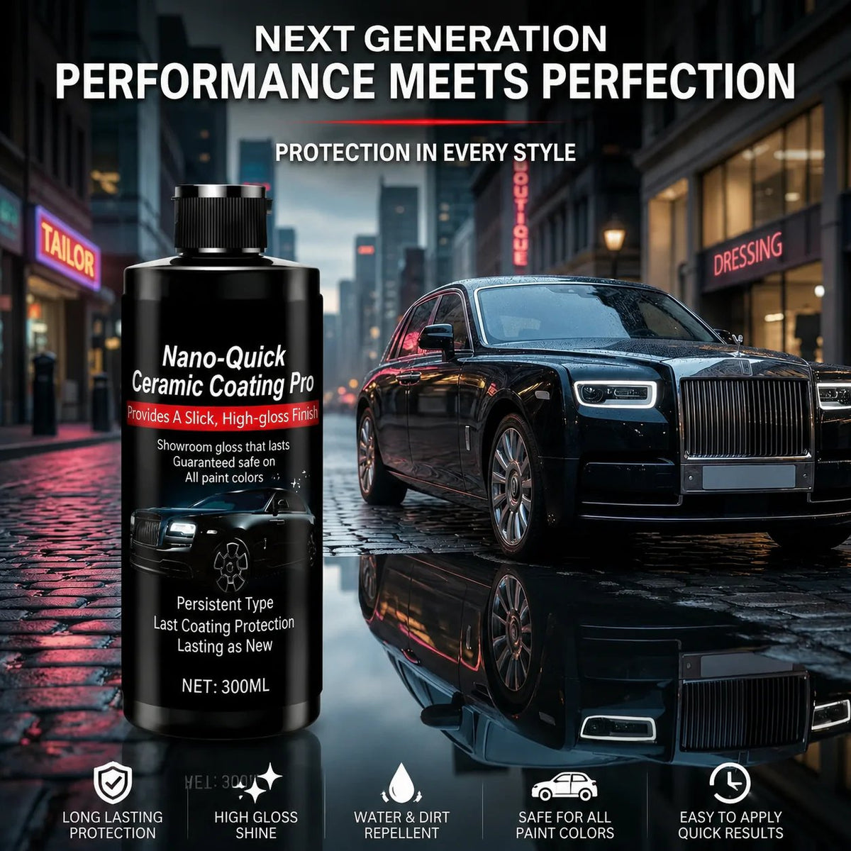 🔥 Last Day 50% OFF–Hydrophobic Nano Ceramic Coating agent