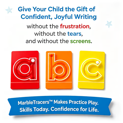 🔤Marble Tracers - Lowercase Letters🌀Roll Into Letter-Writing Fun!