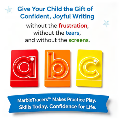 🔤Marble Tracers - Lowercase Letters🌀Roll Into Letter-Writing Fun!