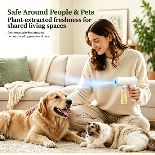 🌿Smart Blue Light Odor Eliminator – Bio-Enzyme Power for Pet Odors, Urine Stains & Fresh Indoor Air