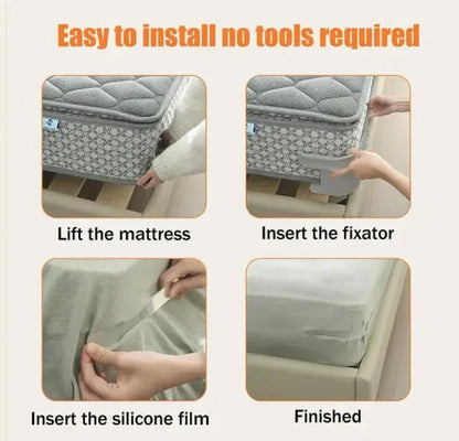 🔥 Last Day 50% OFF –🌟🛌4-Pack Heavy Duty Bed Sheet Clips