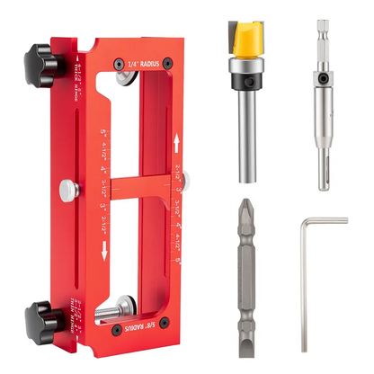 🔥Last Day 49% OFF - 🚪 Door Hinge Cut Out Tool for Door & Cabinet Hinges