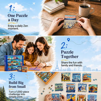 🔥Last Day 49% OFF - 🏞️🧩National Parks Advent Calendar | 🏙️🎁 A Holiday Countdown Full of Travel Dreams