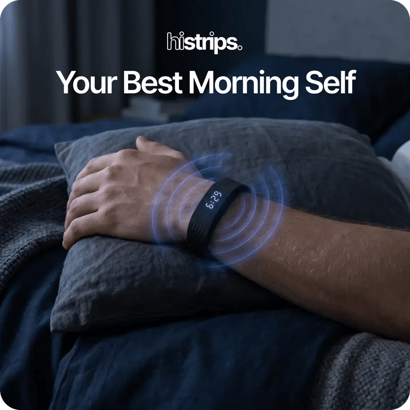 🔥 Last Day 50% OFF –⌚Silent Vibration Alarm Watch – Wake Up Without Disturbing Your Partner