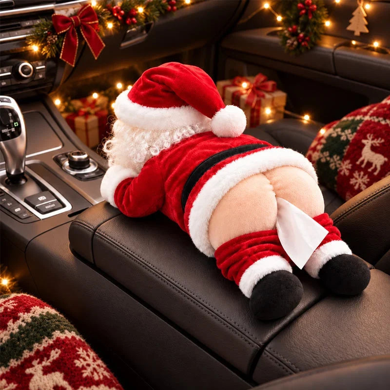 🔥 Last Day 50% OFF –Funny Santa Butt Tissue Box🎅