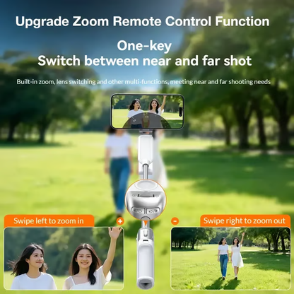 📸 WONEW Z3 Magnetic Selfie Stick Tripod — 🔍 Zoom & Focus Control · 🔄 360° Rotation ·  MagSafe Mount ·  Bluetooth Remote