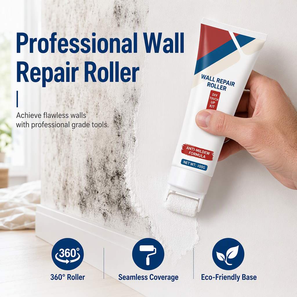 🔥 Last Day 50% OFF + Buy 2 Get 1 FREE — Wall Repair Roller