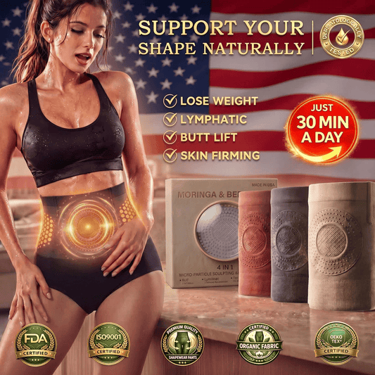 Official Brand Store | 🛡️ 2026 Moringa & Berberine 4-in-1 Micro-Particle Shaping & Fat Burning Shorts