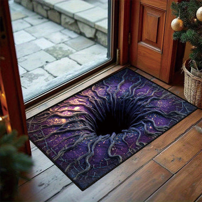 🔥 Last Day 50% OFF –❤️3D Halloween Optical Illusion Door Mat – Spooky Non-Slip Entryway Rug