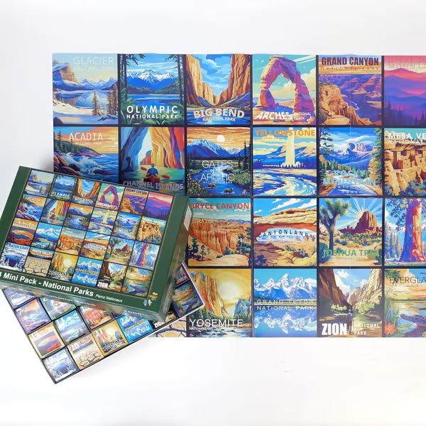 🔥Last Day 49% OFF - 🏞️🧩National Parks Advent Calendar | 🏙️🎁 A Holiday Countdown Full of Travel Dreams